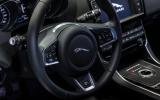 Jaguar XE steering wheel