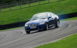 Jaguar XFR drifting