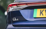 10 Audi Q4 E tron 2021 long term review rear badge