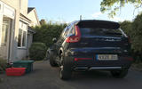 Volvo XC40 Recharge T5 2020 long-term review - home charging rear