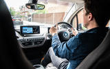 BMW i3S 2019 long-term review - Tom Morgan driving