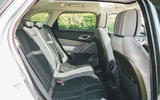 Range Rover Velar 2019 long-term review - rear seats