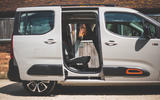 Citroen Berlingo 2019 long-term review - side doors open