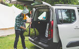 Citroen Berlingo 2019 long-term review - camping unloading