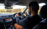 Skoda Superb 2020 long term review - Olgun Kordal driving