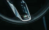 8 Jaguar XF 2021 long term review steering wheel