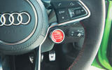 Audi TT RS start button