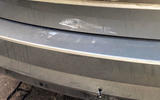 Skoda rear-end damage