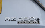 Lexus RZ model badge