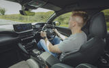 Peugeot e 208 cabin shot
