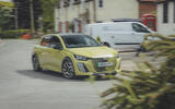 Peugeot e 208 side