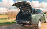 Range Rover boot open