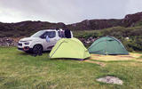 Berlingo in Scotland - tent