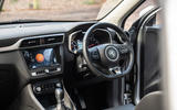 MG ZS 2019 long-term review - dashboard