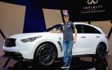 Vettel's Infiniti FX confirmed