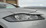 Jaguar F-Pace 2016 road test review LED headlights