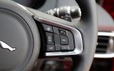 Jaguar XE cruise control switchgear
