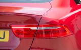 Jaguar XE rear lights