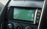Jaguar F-Type 2.0 infotainment system
