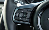 Jaguar F-Type 2.0 steering wheel controls