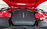 Jaguar F-Type engine bay