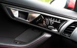Jaguar F-Type door controls