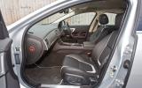 Jaguar XF front seats
