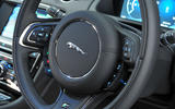 Jaguar XJ steering wheel buttons