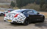Updated Jaguar XJ-R spotted testing