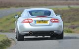 Jaguar XK rear cornering