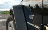 Jeep Wrangler wheelarch