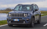 Jeep Renegade front driving