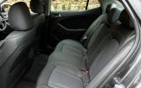 Kia Optima rear seats