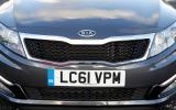 Kia Optima front grille