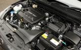 Kia Optima engine bay