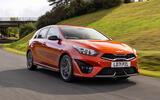 Kia Ceed review   front driving