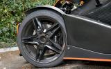 KTM X-Bow black alloy wheels