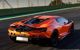 lamboghini revuelto review 2023 03 tracking rear