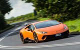 Lamborghini Huracán Performante cornering