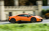 Lamborghini Huracán Performante on the road