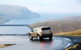 Land Rover Discovery Sport rear cornering
