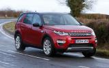 The Land Rover Discovery Sport rides well on open roads...