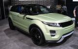 Geneva: Range Rover Evoque's options