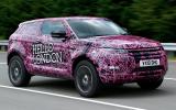 Range Rover Evoque in testing