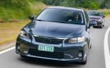 Lexus CT200h: development pics