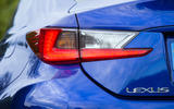 Lexus RC F rear lights