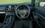 Lexus RC-F dashboard