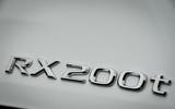 Lexus RX200t badging