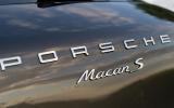 Porsche Macan S badging