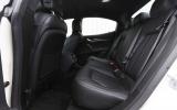 Maserati Ghibli rear seats